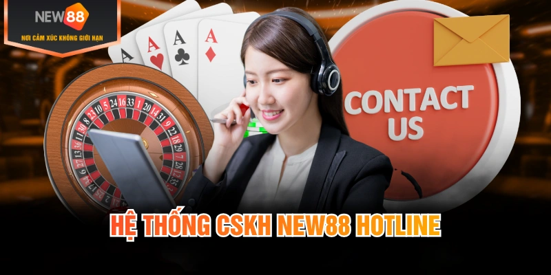 Hệ thống CSKH New88 hotline