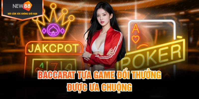 Baccarat tựa game đổi thưởng được ưa chuộng